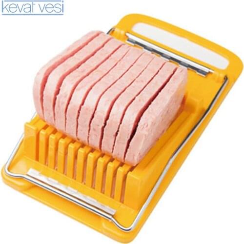 Lunch Meat Slicer Cuisine Tools Stainless Steel Wires Slicer Meat Cutter Cheese Egg Slicer Meat Cutting Machine Kitchen Tools