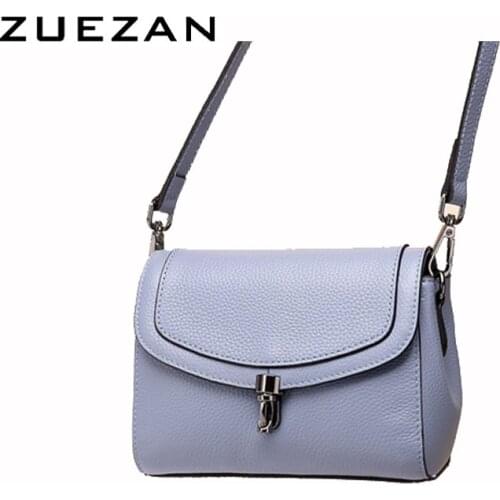Summer Girls Flap Bag, Real Cows skin, Women Genuine Leather Messenger Bag, Female Shoulder Cross-body Bag, D057
