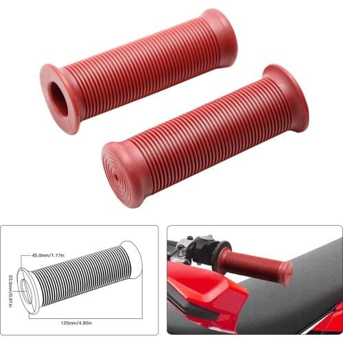 Left 22mm & Right 24mm Rubber Motorcycle HandleBar Motorbikes Hand Grips For 390 690 990 990 Adventure EXC 450 530 525