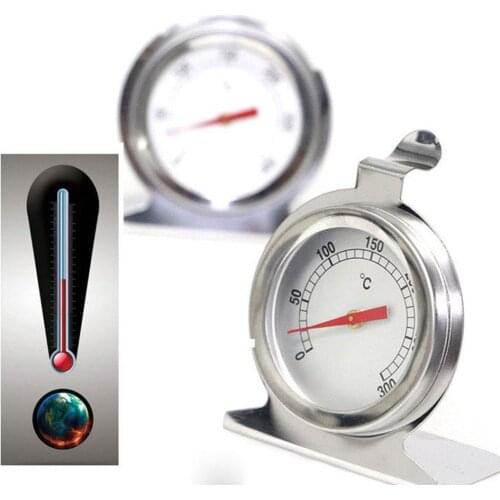 Hot Stainless Steel Oven Cooker Thermometer Temperature Gauge Mini Thermometer Grill Temperature Gauge for Home Kitchen Food