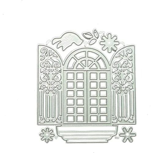 YINISE CUT Metal Cutting Dies For Scrapbooking window Stencils Scrapbook DIY Album Cards Decoration Embossing Die Cuts Cutter