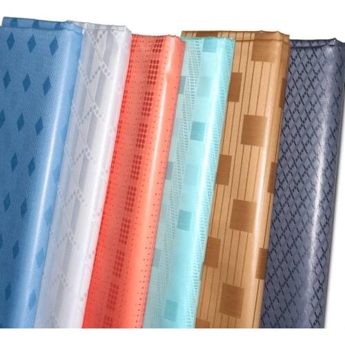 Bazin Riche Getzner 2021 New Jacquard Fabric Glitter Atiku Fabric For Men Bazin Riche Fabric Sewing Material 10meters