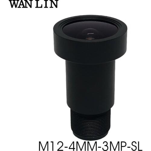 Starlight Lens 3MP HD 4mm CCTV Lens For HD IP Cameras M12 F1.2 Aperture 1/2.5" for SONY IMX290/IMX291 Ultra Low Light Cameras