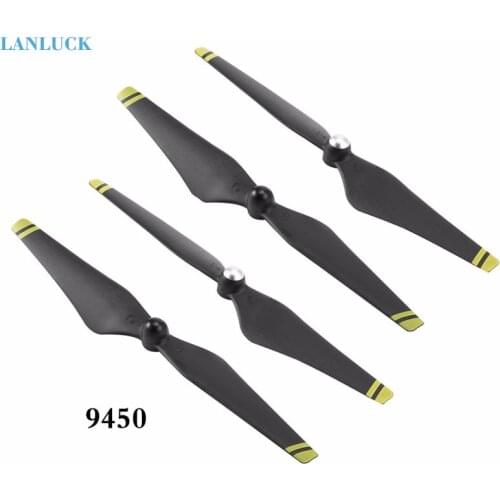 4PCS 9450 Propeller for DJI Phantom 3 Phantom 2 Drone Wing Self-tightening Blade Props Fans Spare Parts Replacement Accessory