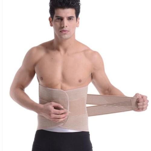 Pink Waist Trimmer Belt Slim Body Sweat Wrap for Stomach and Back Lumbar Support Posture Corrector Health Care Belts Corsets