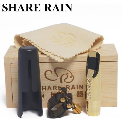 SHARE RAIN Handmade repair Bb sporano sax metal mouthpiece the copy rovner/sporano saxophone mouthpiece