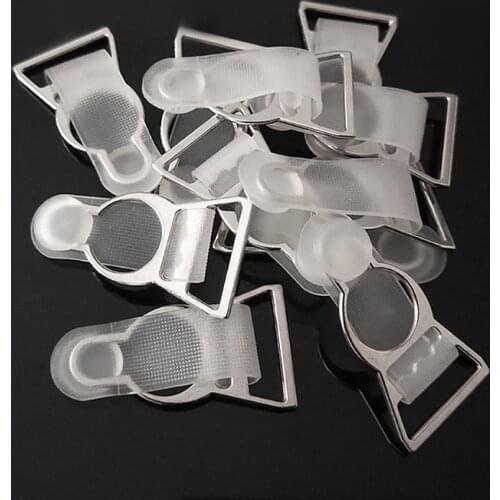 Sewing clips metal Metal+Plastic Garter Clips Removable buckle Garment Accessories Stockings 30 pcs/lot 20mm