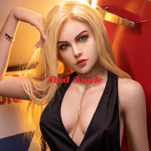 RedAngle Silicone Sex Doll With Vein Implanted Hair European Full Size Female transplant Big Breast Realistic Love Dolls for Men