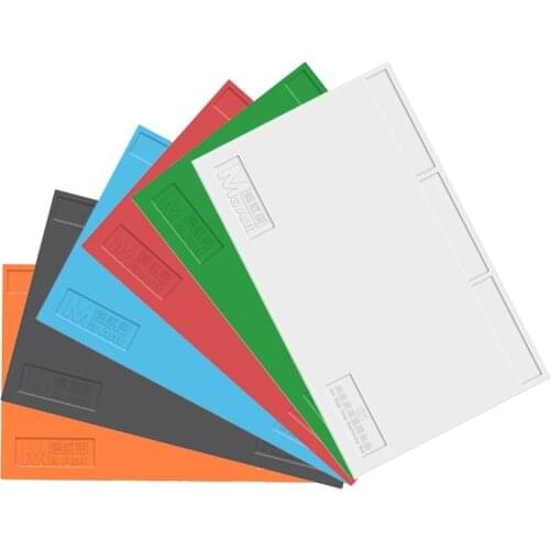 MaAnt G1 High Temperature Resistance Silicone Pad Heat Insulation Soldering Working Mat 500mm*300mm for Mobile Phone Computer