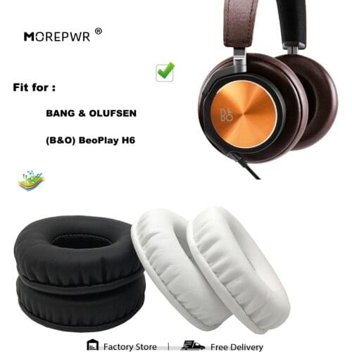 Replacement Ear Pads for BANG & OLUFSEN (B&O) BeoPlay H6 Headset Parts Leather Cushion Velvet Earmuff Earphone Sleeve Cover