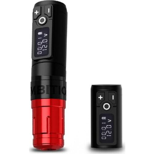 2021 New Storm Wand Wireless Tattoo Pen Machine Brushless DC Motor Fast Charging 1950 mAh Lithium Battery for Body Art