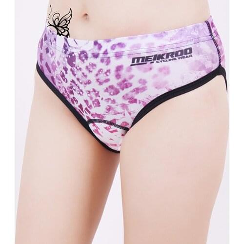 Cycling Shorts Women 3D GEL Padded Leopard-Print Bicycle Underpants Mountain Bike Shorts Breathable MTB Underwear Ciclismo Tight