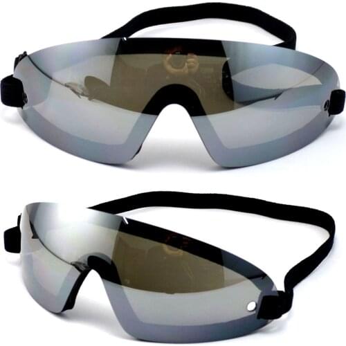 Full-transparent flanking protective goggles, high transmittance PC lenses, high definition eye protection glasses