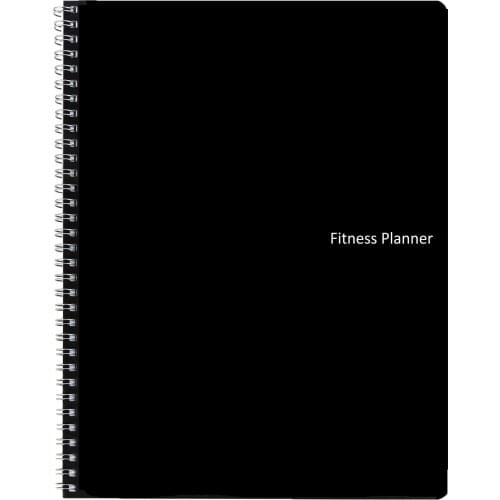 Fitness and Food Journal - 10.5 X 8 Meal Planner Weight Loss Diet and Exercise Planner for Wellness - Weight Tracker and Summary