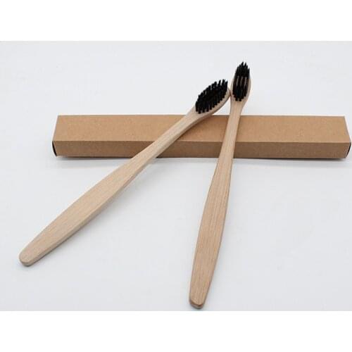 Brosse a dent bambou Bamboo Toothbrush teeth brush Bamboo Soft Bristle Natural Ecofriendly Capitellum Bamboo Fibre Wooden Handle