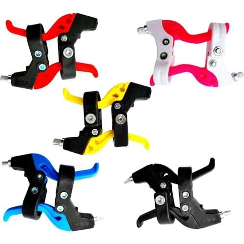 1 Pair Bicycle Brake Handle Bike Cycling Brake Levers Lightweight Plastic Kids Boys Girls Children