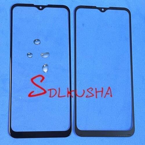 10Pcs Front Outer Screen Glass Lens Replacement Touch Screen LCD Cover For Motorola Moto G30 XT2129