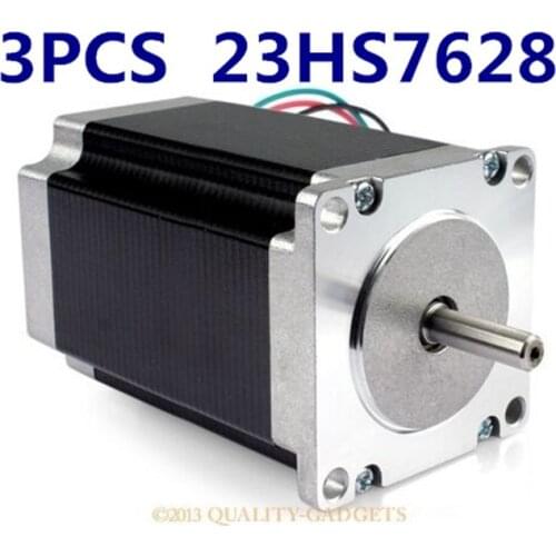 23HS7628B 4-lead Nema 23 Stepper Motor 57 motor NEMA23 Stepper Motor(23HS8430) 2.8A ISO CNC Laser Grind Foam Plasma Cut