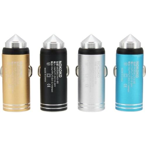 500pcs USB Car Charger for iPhone Car Charger Fast Phone Charge Car Adapter Compatible Samsung HTC LG Nexus Pixel