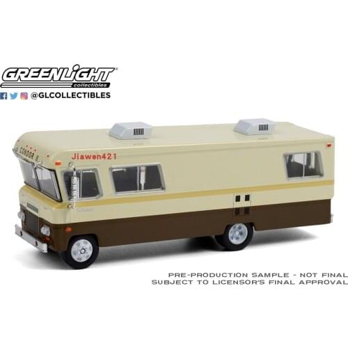 GreenLight 1:64 1972 Condor II RV boutique alloy car toys for children kids toys Model original box