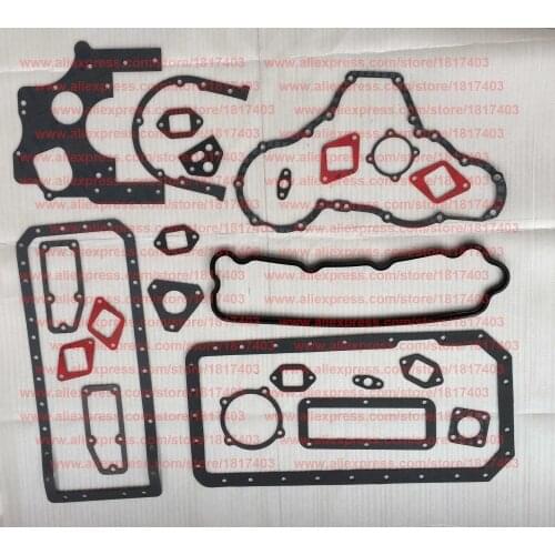 Engine gasket set, Fujian Lijia diesel engine parts, SL4105, SL4108, and SL4100