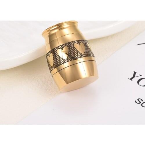 Pet Urn Peaceful Memorial Keepsake Dog Urn Cat Urn Stainless Steel Small Animal Urn Size Small Medium Large Ash Holder