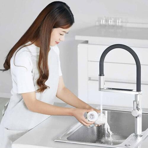 Diiib Kitchen Sink Sensor Faucet w/ Pre-rinser Sprayer Induction Rotatable Touchless One Handle Hot Cold Mixer Tap From Xiaomi