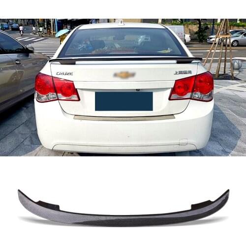 Trunk Spoiler Carbon Surface MT For Chevrolet Cruze 2009 - 2015 Style Car Refit Accessories Rear Wing