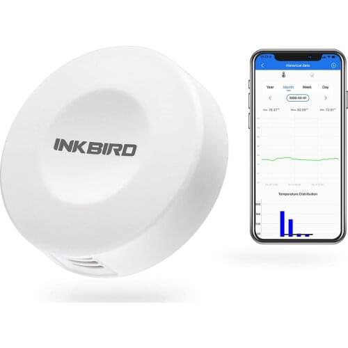 Thermometer Hygrometer IBS-TH1 Mini Digital Temperature Humidity Meter Detector Thermograph Indoor Room Instrument Dropshipping