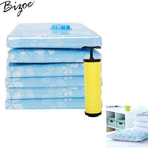11pcs/lot Vacuum Bag Package Compressed Organizer For Wardrobe Saving Space Seal Bags Foldable Storage Bag