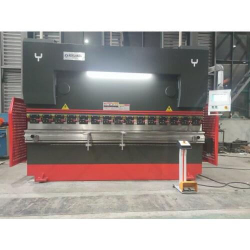 WC67K TP10S System Hydraulic Press Brake Steel Sheet Bending Machine
