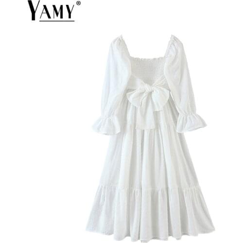 YAMY Long Sleeve Summer Dresses