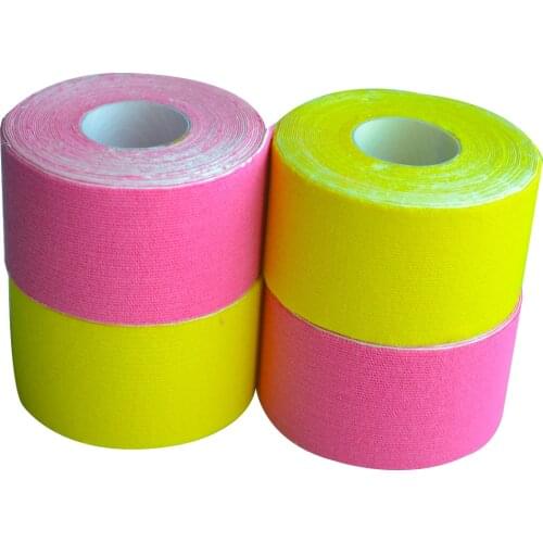 1pcs 3.8cm * 5m Elastic Intramuscular Patch Kinesiology Support Tape Self-Adhesive Athletes Tape Kinesiologic Injury Support