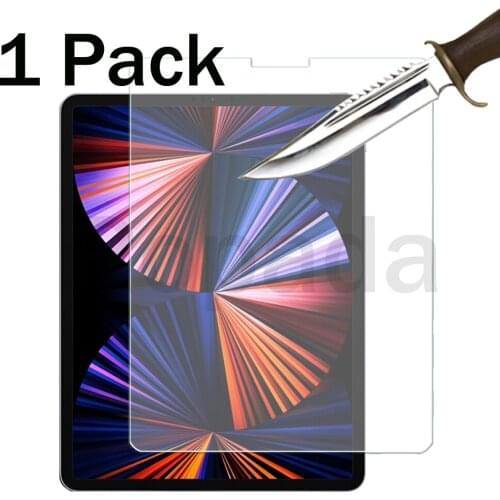 1 Pack Tempered Glass screen protector For iPad pro 12.9 2021 version 12.9'' Tablet Film