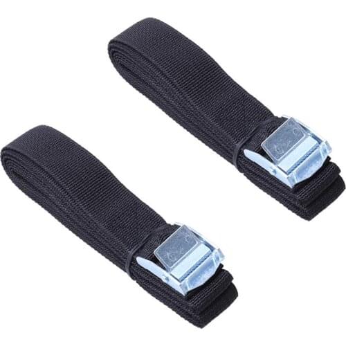 2Pcs Lashing Straps With Buckle Nylon Lashing Straps Tie Down Car Roof Rack Luggage Kayak Carrier Belt Car Tension Rope