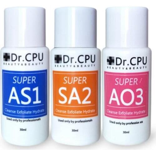 3pcs/Set 30ML Concentrated Solution Hydrating Liquid Face Serum For Hydrafacial Machine Skin Deep Cleaning Anti Aging Skin Care