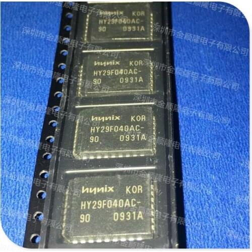 5pieces HY29F040AC-90 HYNIX PLCC flash