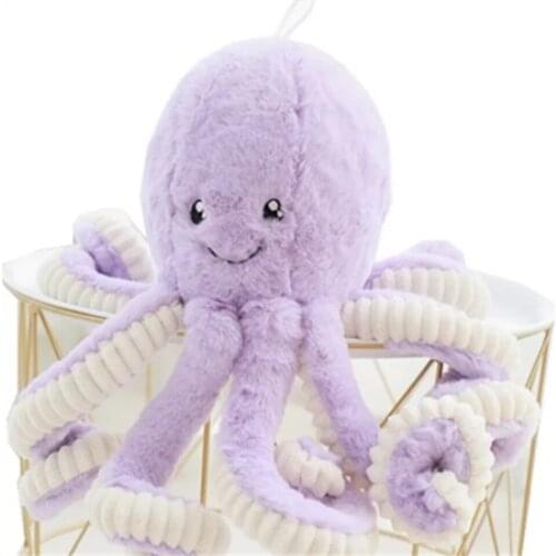 60CM Simulation Octopus Plush Toys Sea Animal Stuffed Dolls Pillow Back Cushion Children Kids Birthday Gifts drop shipping