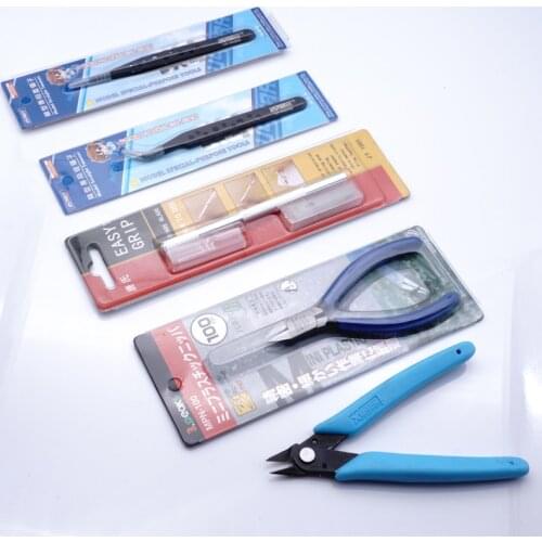MINI 4WD car tools bend tweezers straight tweezers model knifes use for tamiya car assemble MJ MODEL