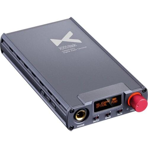 Xduoo XD05 Basic In dependent Digital Audio Terminal AK4490 USB DAC Headphone Amplifier Optical Coaxial Decoding 500mW Output