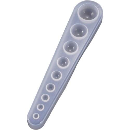 1pcs Round Ball DIY Crystal Epoxy Mold Multi-standard Hemisphere Collection Mold Pendant Jewelry UV Resin Silicone Molds