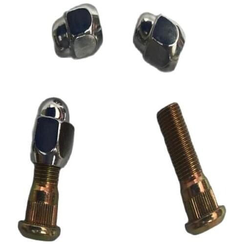 4 pcs/lot WHEEL BOLT & WHEEL NUT FOR CHERY RELY H3 H5 H13