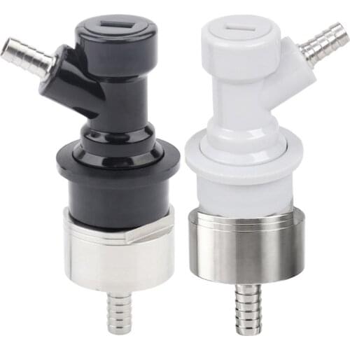 Stainless Steel Carbonation Cap Carbonator & Liquid Ball Lock Disconnect fit soft drink PET bottles Homebrew Soda