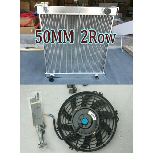NEW Aluminum Radiator & FAN For 1996-2006 Jeep Wrangler TJ YJ Sahra TJL 2.4L 2.5L 4.0L 1997 1998 1999 60 SE Sahara Sport