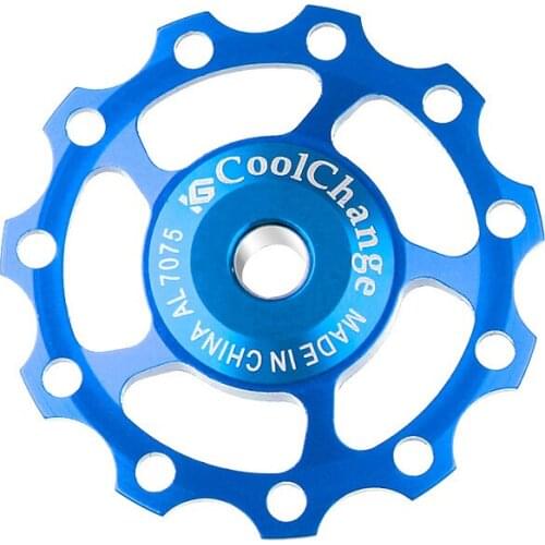 【New store 】 Bike Jockey Wheel Aluminum Ultralight Bicycle Bearing Guide Wheel Tension Pulley MTB 11T Rear Cycling Accessories