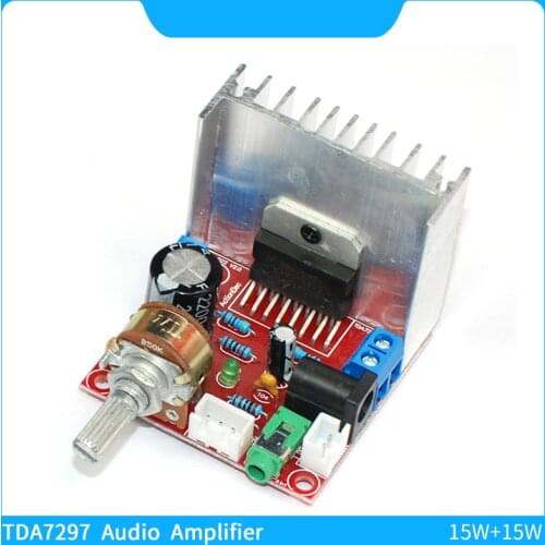 TDA7297 Audio Amplifier Board 2.0 Channel Stereo Digital Power Amplifiers Module 2X15W DIY kit