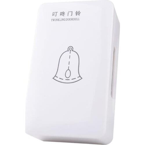Wired Electronic Chime 220V Hardware Mechanical Door Bell Chime Alarm Compatible with Doorbell Switch for Home Office