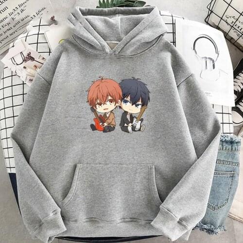 2021 Yaoi Bl Given Kawaii Anime Long Sleeve Hoodies Sweatshirts Streetwear Men Women Unisex Pullover Manga Plus Size Clothing