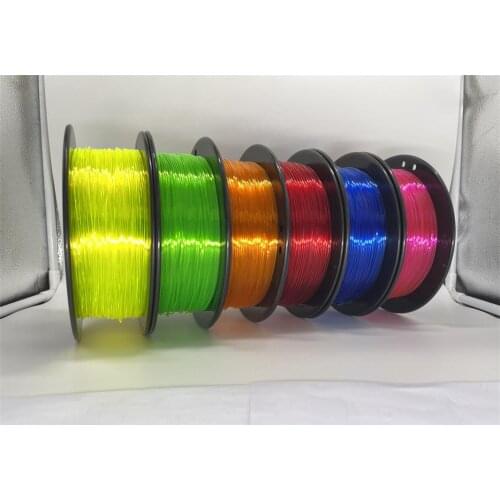 TPU Filament 1.75mm Flexible TPU Roll with 200 x 200 mm Soft 3D Printer Consumables, 1kg Spool (2.2 lbs.), Dimensional