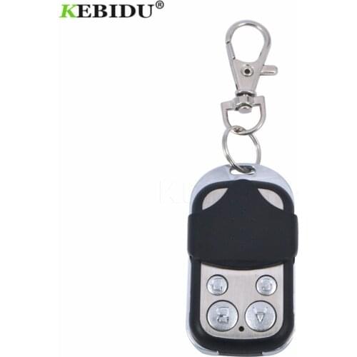 Universal 433Mhz Wireless Remote Control Universal Copy Code Remote 4 Channel Electric Cloning Gate Garage Door Auto Keychain